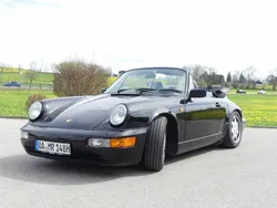 Schwarz Gebraucht 1990 Porsche 964 Cabrio | 79.964 €