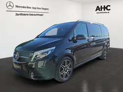 Obsidianschwarz metallic Gebraucht 2020 Mercedes V300 AMG Van / Kleinbus | 52.360 € (Guter Preis)