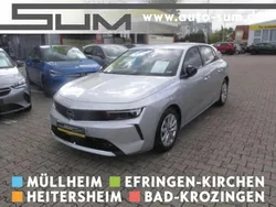 Silber (aluminium silb/kristall silber) Gebraucht 2022 Opel Astra Elegance Limousine | 26.990 € (Teuer)