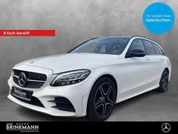 Weiß Gebraucht 2019 Mercedes C220 AMG line Limousine | 30.689 € (Teuer)