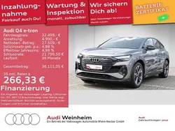 Taifungrau metallic Gebraucht 2022 Audi Q4 Sportback e-tron Ambiente SUV | 32.499 € (Guter Preis)