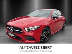 Rot Gebraucht 2018 Mercedes A200 AMG Limousine | 21.450 € (Fairer Preis)