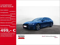 Blau Gebraucht 2024 Audi A6 S-Line Kombi | 63.760 €