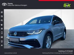 Reflexsilber metallic (silber) Gebraucht 2021 VW Tiguan R-line SUV | 32.980 € (Superpreis)