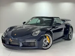 Blau Gebraucht 2021 Porsche 911 Turbo S Cabriolet Cabrio | 229.992 €
