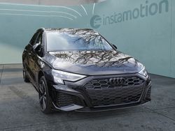 Schwarz Gebraucht 2024 Audi A3 Sportback e-tron S-Line Limousine | 45.590 €