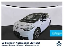 Gletscherweiß metallic/schwarz Gebraucht 2021 VW ID.3 Pro Performance Kleinwagen | 19.930 € (Guter Preis)