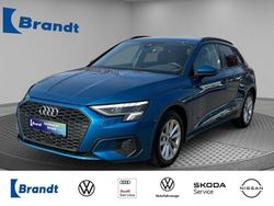 Blau Gebraucht 2021 Audi A3 Sportback Kleinwagen | 20.990 € (Fairer Preis)