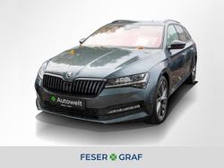 Quarzgrau metallic Gebraucht 2021 Skoda Superb SportLine Kombi | 23.980 € (Fairer Preis)