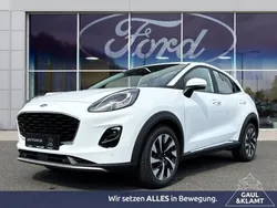 Weiß (frostweiß) Gebraucht 2024 Ford Puma Titanium SUV | 23.470 € (Guter Preis)