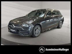 Metalliclack graphitgrau Gebraucht 2023 Mercedes C300e AMG Kombi | 33.805 € (Superpreis)