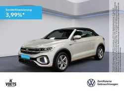 Silber Gebraucht 2024 VW T-Roc Cabriolet R-line Cabrio | 36.860 € (Etwas zu teuer)