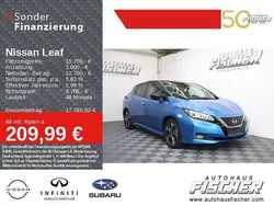 Xdy vivid blue (m) Gebraucht 2021 Nissan Leaf N-Connecta Kleinwagen | 15.700 € (Fairer Preis)