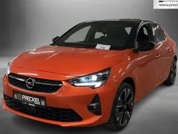 Orange Gebraucht 2021 Opel Corsa-e Ultimate Kleinwagen | 16.470 € (Fairer Preis)