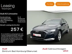Manhattangrau metallic Gebraucht 2024 Audi A3 Advanced Plus Limousine | 29.980 € (Superpreis)