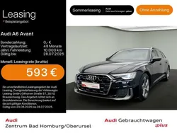 Mythosschwarz metallic Gebraucht 2024 Audi A6 S-Line Kombi | 59.380 €