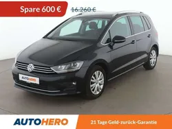 Schwarz Gebraucht 2016 VW Golf Sportsvan Highline Van / Kleinbus | 15.660 € (Fairer Preis)