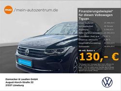 Deep black perl. Gebraucht 2023 VW Tiguan Life SUV | 25.488 € (Fairer Preis)