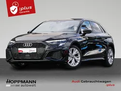 Schwarz Gebraucht 2024 Audi A3 Sportback S-Line Limousine | 34.480 € (Superpreis)