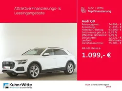Weiß Gebraucht 2023 Audi Q8 Ambiente SUV | 74.899 € (Fairer Preis)