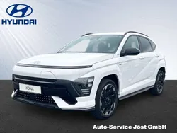 Weiss Gebraucht 2024 Hyundai Kona N Line SUV | 37.990 € (Fairer Preis)