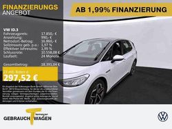 Weiß Gebraucht 2021 VW ID.3 Pro Kleinwagen | 17.850 € (Superpreis)