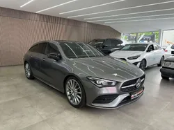 Mountaingrau met. Gebraucht 2020 Mercedes CLA200 AMG Kombi | 27.950 € (Etwas zu teuer)