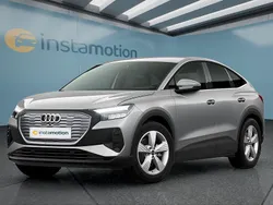 Grau Gebraucht 2022 Audi Q4 Sportback e-tron SUV | 24.349 € (Superpreis)
