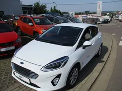 Weiß Gebraucht 2021 Ford Fiesta Titanium Kleinwagen | 15.290 € (Fairer Preis)