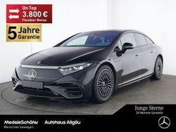 Lack obsidianschwarz Gebraucht 2023 Mercedes EQS580 AMG Limousine | 84.960 € (Etwas zu teuer)