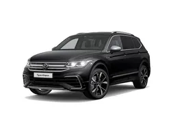 Schwarz Gebraucht 2022 VW Tiguan Allspace R-line SUV | 35.809 € (Fairer Preis)