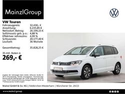 Pure white Gebraucht 2025 VW Touran Goal Van / Kleinbus | 32.430 € (Fairer Preis)