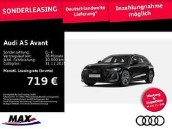 Mythosschwarz metallic Neu 2025 Audi A5 S-Line Coupé | 56.980 €