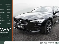 Schwarz Gebraucht 2021 Volvo V60 R-Design Kombi | 29.890 € (Superpreis)