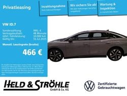 Mondsteingrau Gebraucht 2024 VW ID.7 Pro Limousine | 42.460 € (Guter Preis)
