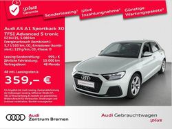 Tausilber metallic Gebraucht 2025 Audi A1 Sportback Advanced Plus Kleinwagen | 27.441 € (Fairer Preis)