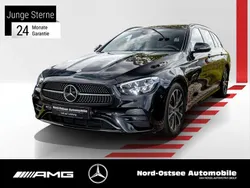 Metalliclack obsidianschwarz Gebraucht 2022 Mercedes E300 AMG Kombi | 44.490 € (Teuer)