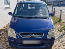 Blau Gebraucht 2001 Opel Agila Kleinwagen | 1.000 € (Fairer Preis)