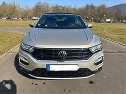 Silber Gebraucht 2021 VW T-Roc Cabriolet Style Cabrio | 23.999 € (Fairer Preis)