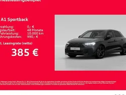 Schwarz Neu 2025 Audi A1 Sportback Advanced Kleinwagen | 37.040 € (Teuer)