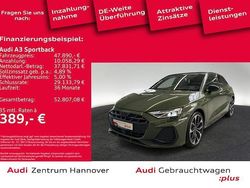 Distriktgrün metallic Gebraucht 2025 Audi A3 S-Line | 47.890 €