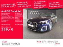 Nachtblau perl. porsche Gebraucht 2022 Audi S5 Cabriolet Sport Cabrio | 41.850 € (Superpreis)