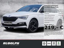 Weiss Gebraucht 2022 Skoda Scala Monte Carlo Kleinwagen | 19.560 € (Fairer Preis)