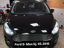 Schwarz Gebraucht 2016 Ford S-MAX Titanium Van / Kleinbus | 11.900 € (Fairer Preis)