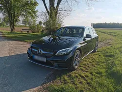 Schwarz Gebraucht 2019 Mercedes C200 AMG line Kombi | 22.900 € (Fairer Preis)