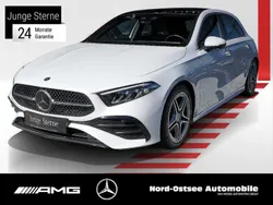Weiß digitalweiß Gebraucht 2024 Mercedes A180 AMG Limousine | 30.990 € (Fairer Preis)