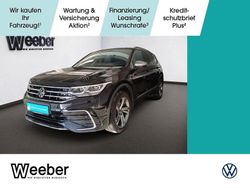 Schwarz Gebraucht 2022 VW Tiguan Allspace R-line SUV | 33.590 € (Fairer Preis)