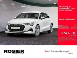 Gletscherweiß metallic Gebraucht 2025 Audi A3 Advanced Plus | 32.810 € (Fairer Preis)