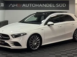 Weiß Gebraucht 2018 Mercedes A250 AMG line Limousine | 25.999 € (Fairer Preis)