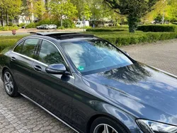 Grau Gebraucht 2015 Mercedes C220 AMG line Limousine | 22.450 € (Teuer)